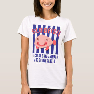 T-shirt Animaux Mignons Surévalués Texte Personnalisé Amus