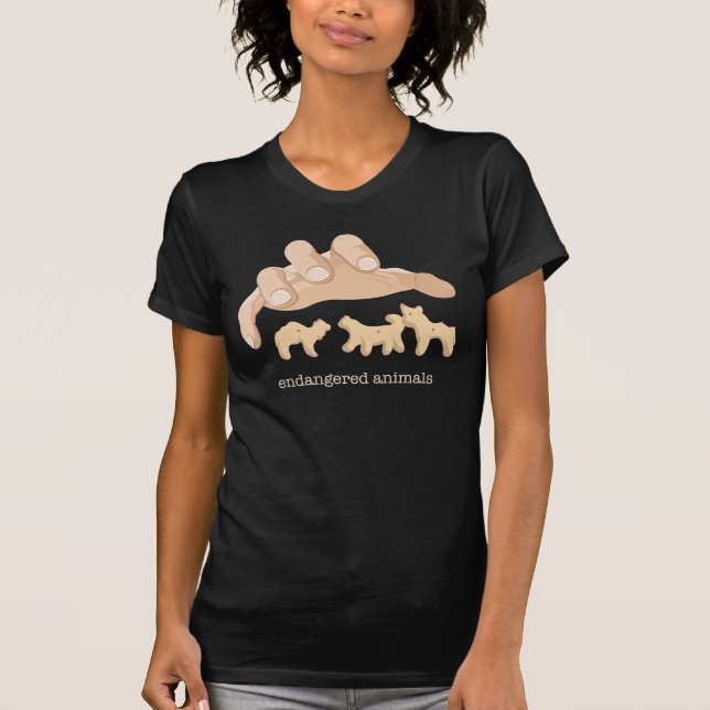 T-shirt Animaux mis en danger (Devant)