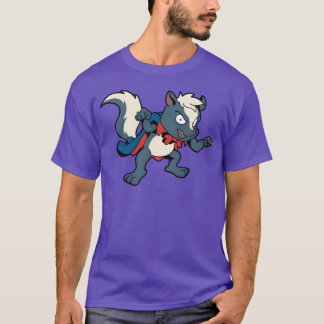 T-shirt Animaux monstres fille Vampire Skunk