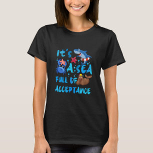 T-shirt Animaux Océaniques Autisme & Normal C'est Une Mer