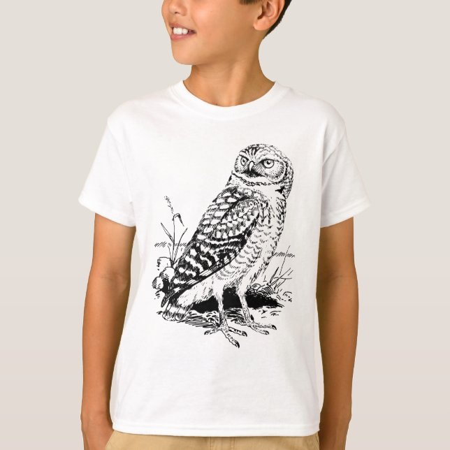T-shirt Animaux, oiseaux, photos de forêt (Devant)