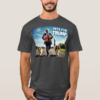 T-shirt Animaux Pour Trump
