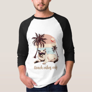 T-shirt Animaux relaxants sur la plage