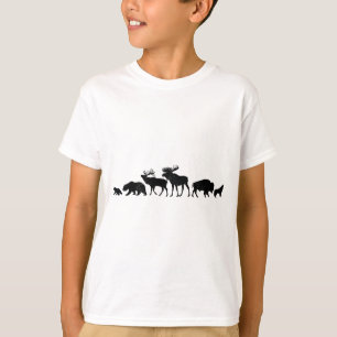T-shirt Animaux sauvages de Yellowstone
