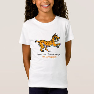 T-Shirt Animaux sauvages - Ibérique LYNX- Faune - Nature -