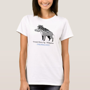 T-shirt Animaux sauvages -Vayan warty PIG -Warthog