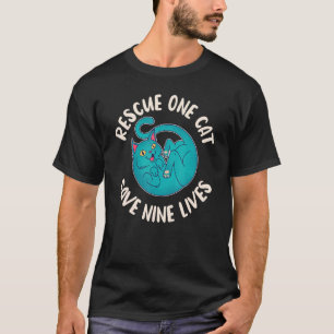 T-shirt Animaux secourus Chat Fosterage Secourt Animaux An