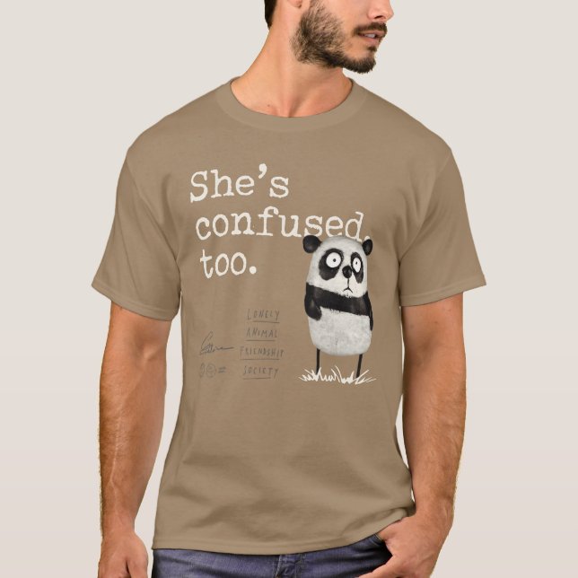 T-shirt Animaux solitaires Zoe (Devant)