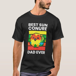 T-shirt Animaux Sun Conure Meilleur Soleil Conure Papa Jam