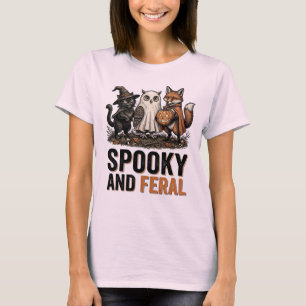 T-shirt Animaux Surnaturels et Sauvages de la Forêt en Boi
