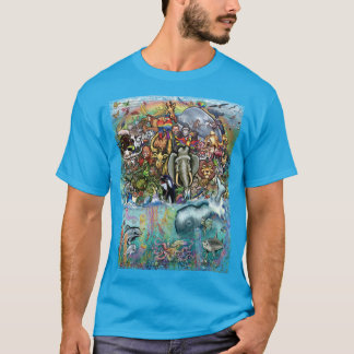 T-shirt Animaux terrestres et marins