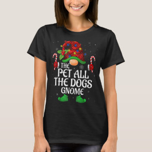 T-shirt Animaux Tous Les Chiens Gnome Buffalo Red Plaid Co