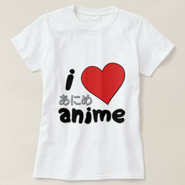 T-shirt Anime (Design devant)
