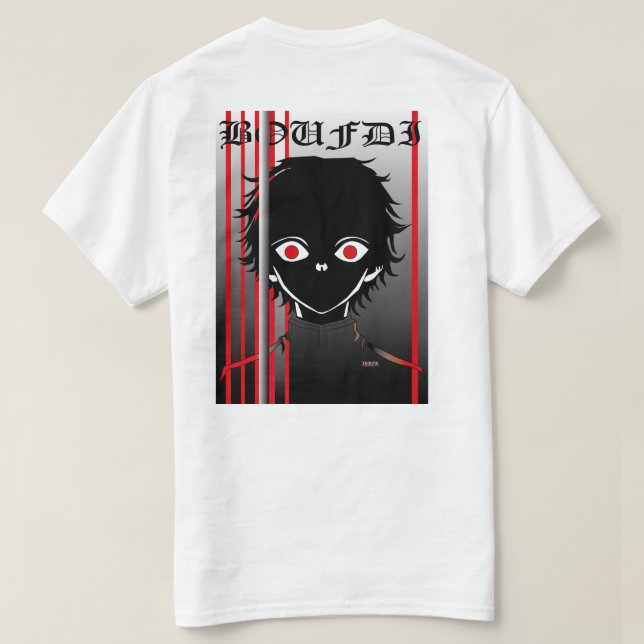 T-shirt anime (Design dos)