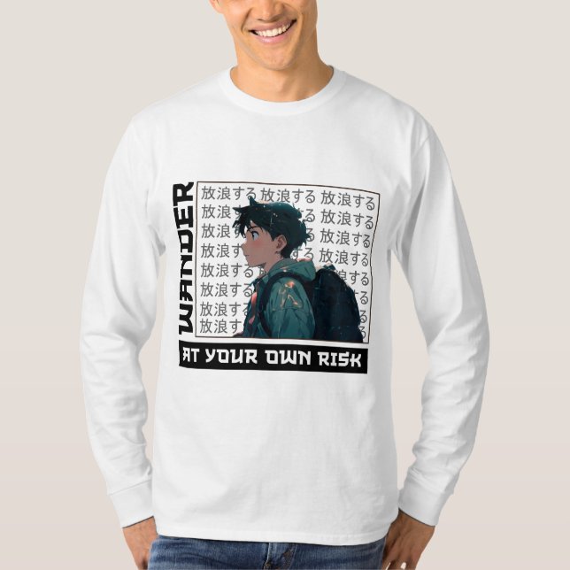 T-shirt Anime | Anime Toddler | animations errante (Devant)