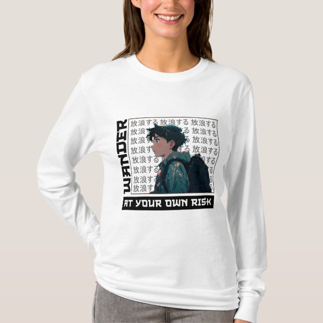 T-shirt Anime | Anime Toddler | animations errante (Devant)