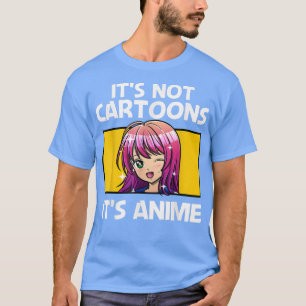 T-shirt Anime Art For Women Teen Girls Men Anime Merch Ani
