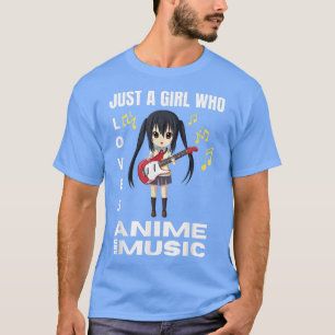 T-shirt Anime Art Pour Femmes Ados Filles Anime Merch Musi