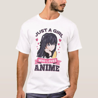 T-shirt Anime Art Pour Femmes Ados Filles Hommes Anime Mer