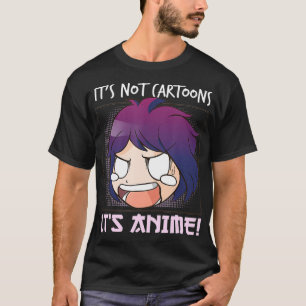 T-shirt Anime Cadeau Kawaii Japon Ramen Baka Pour Hommes E