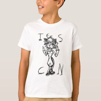 T-shirt Anime Cat Girl