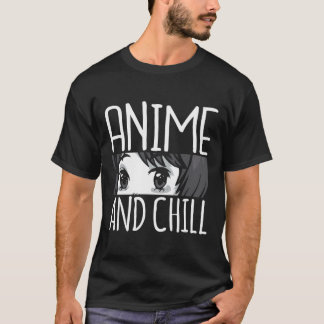 T-shirt Anime Chill Funny Otaku Japonais Manga Lover Cadea