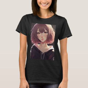 T-shirt Anime Cute Japonaise Kawaii Cartoon Otaku fille