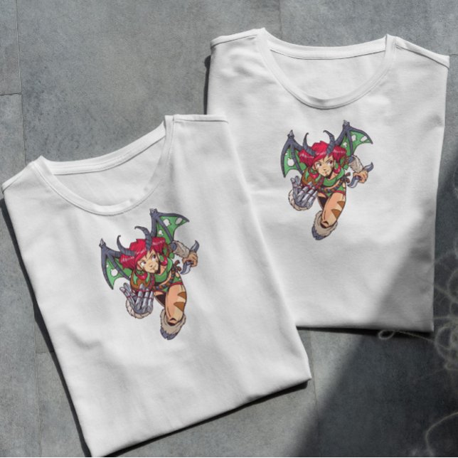 T-shirt Anime Demon Girl (Créateur téléchargé)
