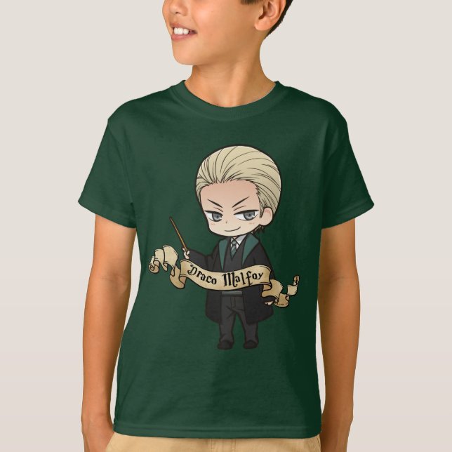 T-shirt Anime Draco Malfoy (Devant)