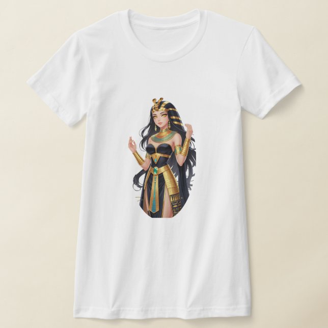 T-shirt Anime Egyptian Pharaoh Queen – Majestic Royal (Poser)