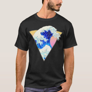 T-shirt Anime esthétique Grande Vague Anime