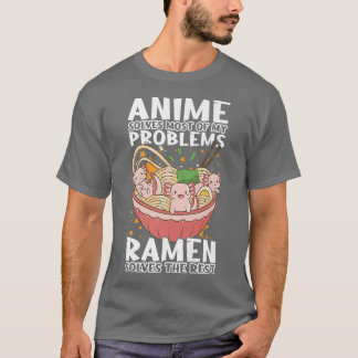 T-shirt Anime Et Ramen Manga Anime Stuff Anime Girl