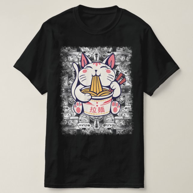 T-shirt Anime Et Sketching Just A Girl Qui aime Anime non (Design devant)
