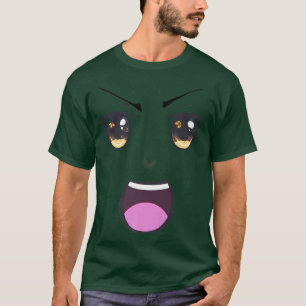 T-shirt Anime Eyes Angry Japon Culture Art Japonais Aes