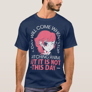 T-shirt Anime Fan Manga Reader Otaku Kawaii Lover Animatio