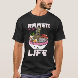 T-shirt Anime Foodie Ramen Life