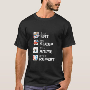 T-shirt Anime Funny Cadeau Japonais Pour Hommes Femmes Ado