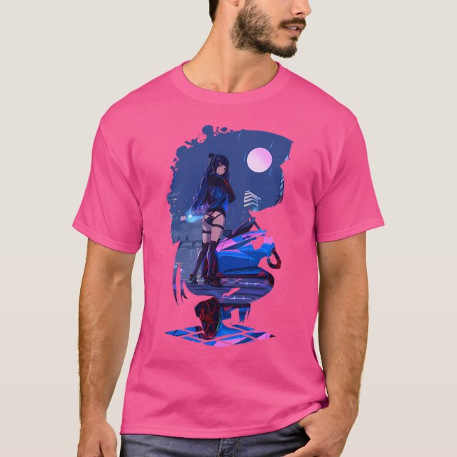 T-shirt Anime Girl (Devant)