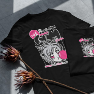 T-shirt Anime Girl Bubble Gum