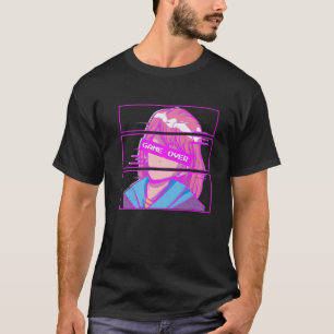 T-shirt Anime Girl Game Over Senpai Japonais Episode Otaku