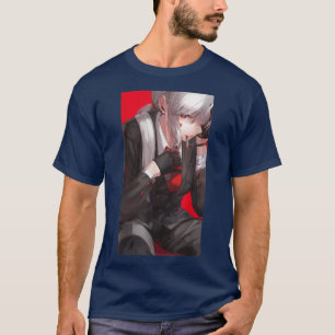 T-shirt Anime Girl Kawaii Waifu esthétique japonaise Manga