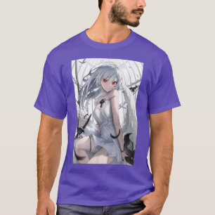 T-shirt Anime Girl Kawaii Waifu esthétique japonaise Otaku
