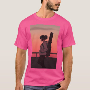 T-shirt Anime Girl Lofi 90