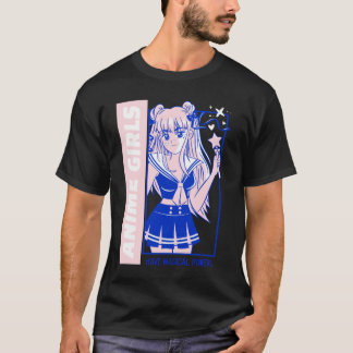 T-shirt Anime Girl Puissances magiques
