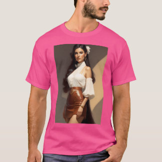 T-shirt Anime Girl Sexy Japonaise Manga Kawaii Cute M