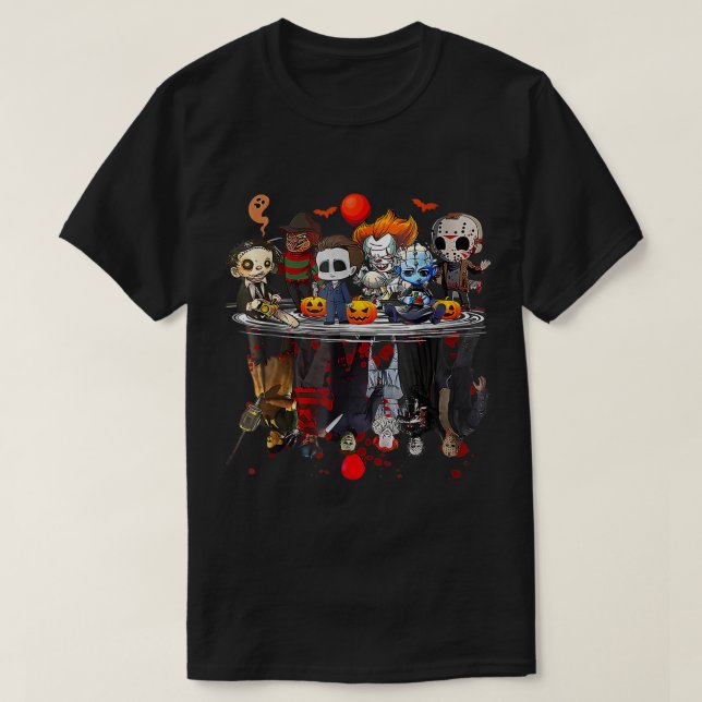T-shirt Anime Halloween Horreur films d'horreur Noël Homme (Design devant)