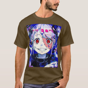 T-shirt Anime Horror Girl Kawaii Waifu esthétique japonais