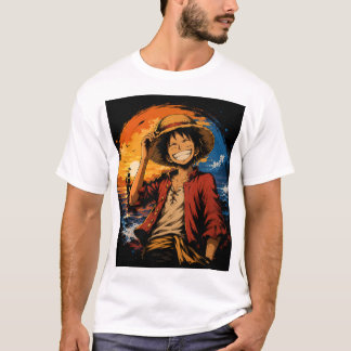 T-Shirt Anime Inspiré de Monkey D. Luffy – Pira Gr