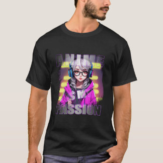 T-shirt Anime Is My Passion - Kawaii Chibi Adorable