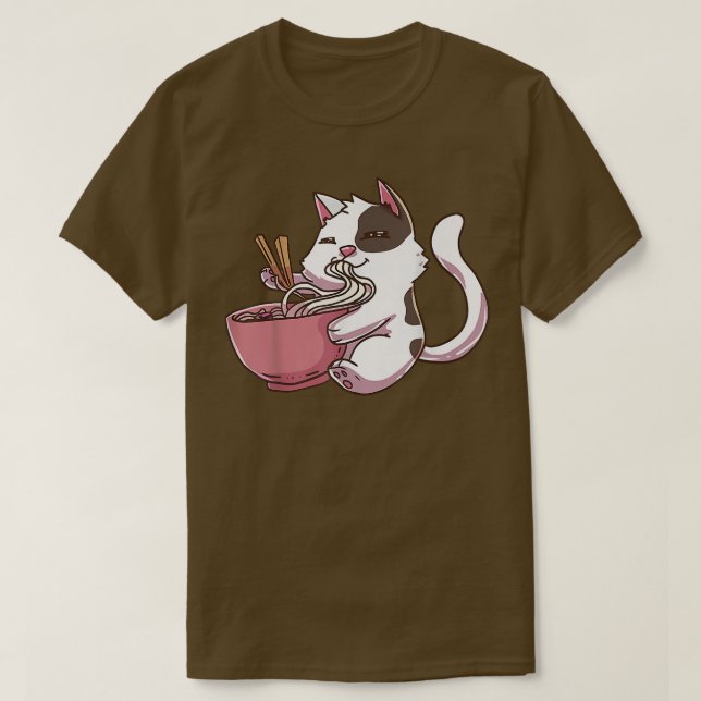 T-shirt Anime japanese Noodles  (Design devant)